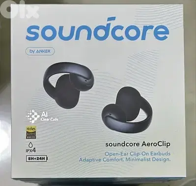 Anker Soundcore AeroClip Black