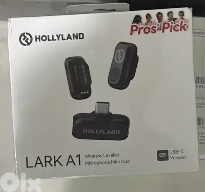 Hollyland Lark A1 Wireless Lavalier Microphone Mini Duo Usb-c