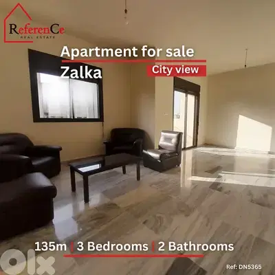 Prime location apartment in Zalka for sale شقة للبيع في الزلقا مطلة