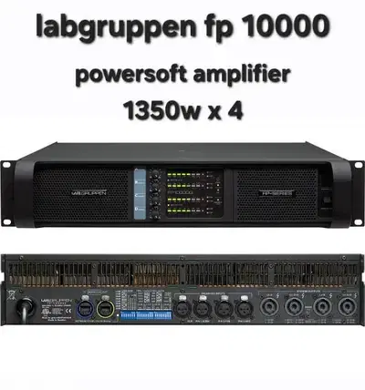 labgruppen fp1000 digital amplifier 4ch