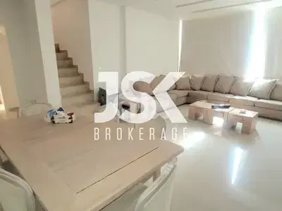 L21285 - Furnished Duplex Apartment with Sea View For Sale in Mastita
