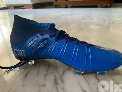 nike football shoes blue