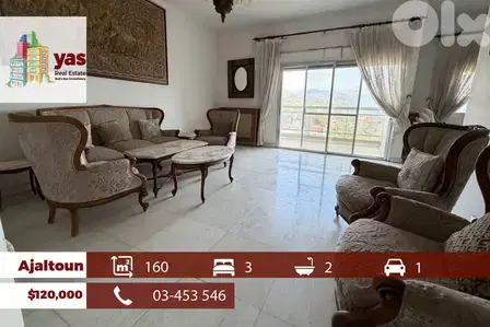 Ajaltoun 160m2 | Panoramic View | Calm Area | Prime Location | EL/DA