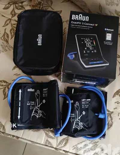 Braun ExactFit 5 Connect blood pressure bpm
