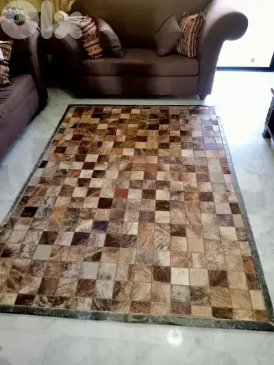 leather carpet