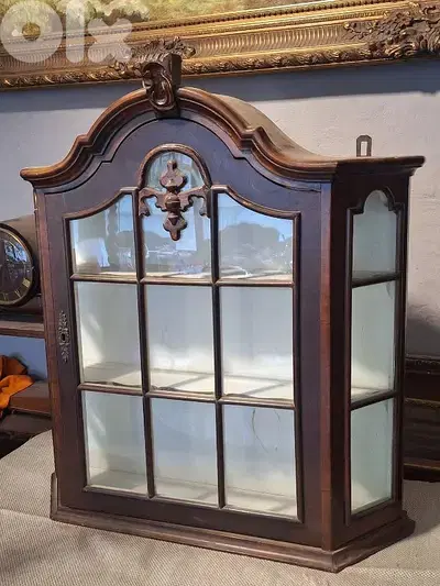 french antique solid wood pharmacy