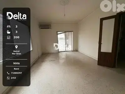 Apartment for Rent in Tallet El Khayyat, Beirut /تلة الخياط، بيروت