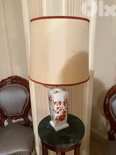 Lampe en porcelaine de style japonais