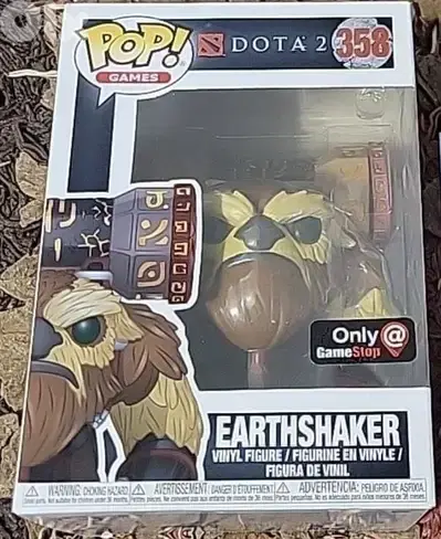 Dota 2 Earthshaker Funko Pop - Rare Collectible