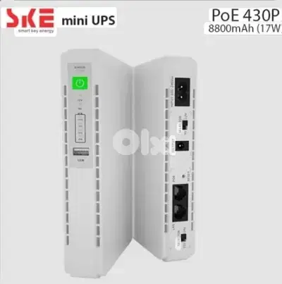 Mini dc ups for router