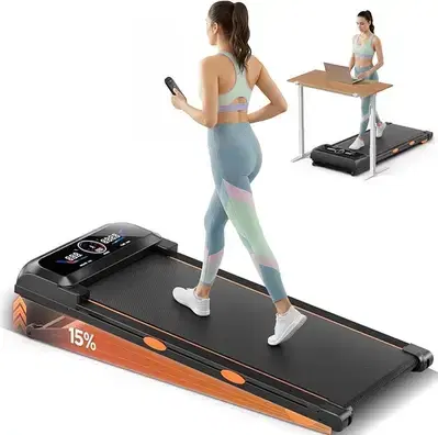 Walking Pad Treadmill with Auto Incline