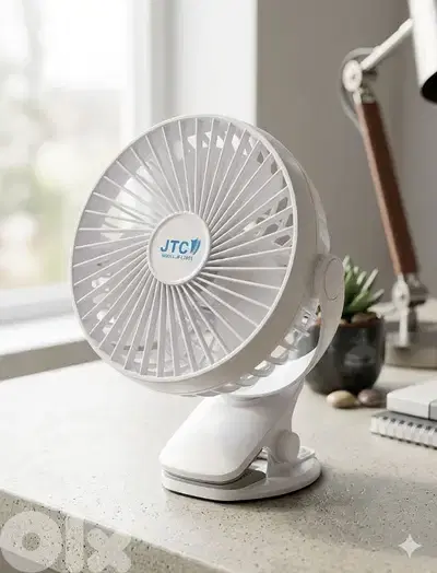 mini fan charge JTC 5" مروحة صغيرة