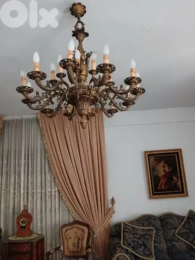 chandelier bronze