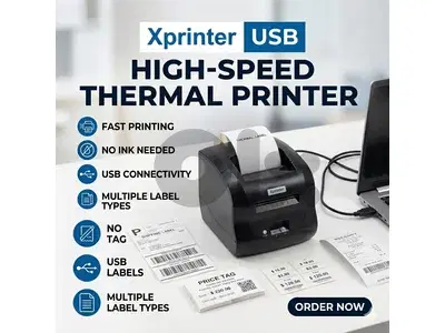 xprinter thermal labels receipts printer usb