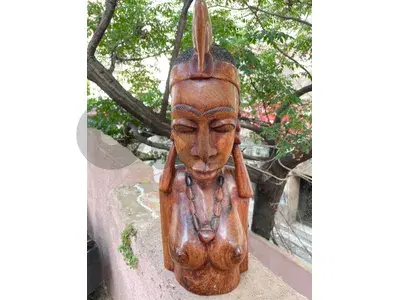 Hand-carved wooden