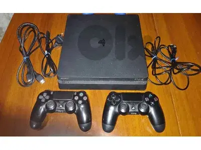 Ps4 Slim 500 Gb 2 Controller all Cable