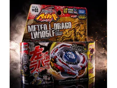Takara Tomy Meteo L-Drago Beyblade Metal Fury