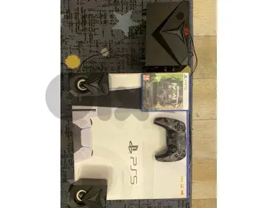PS5 500gb + Redragon Speakers+ COD MW2