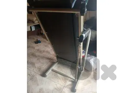 Fitness machine + dumbbells
