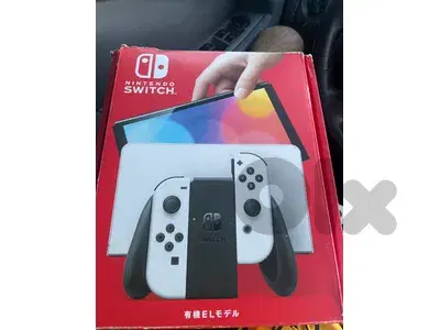 nintendo switch oled with 256gb memory card