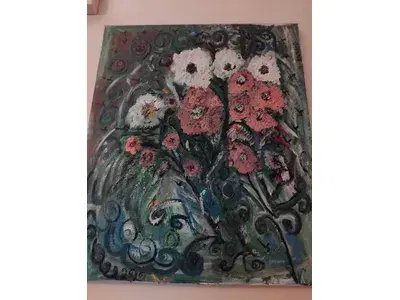 رسم على القماش