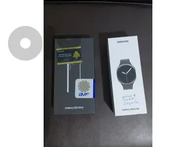 samsung s25 ultra 256gb and samsung watch 8 44mm