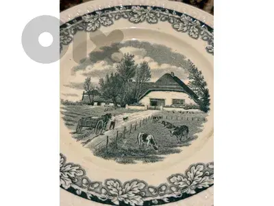 Original vintage plate - rare find