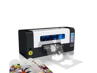 high quality profesional roll to toll 33cm printer with full oven snd shaker