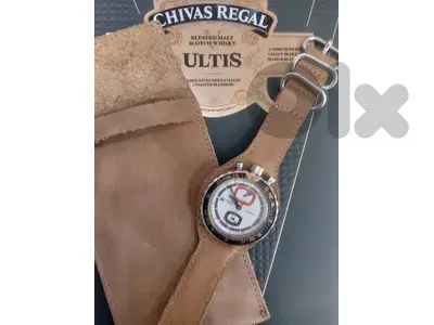 extremely rare Swiss 1970s Tissot Sideral Chronograph "Bullhead",.