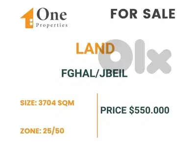 LAND FOR SALE IN FGHAL