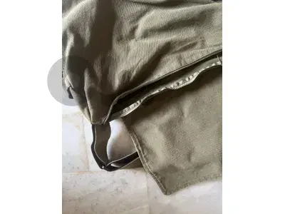 Vintage Olive Green Tote Bag