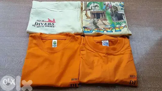 Four shirts from Sharm el Sheikh (5$ each)