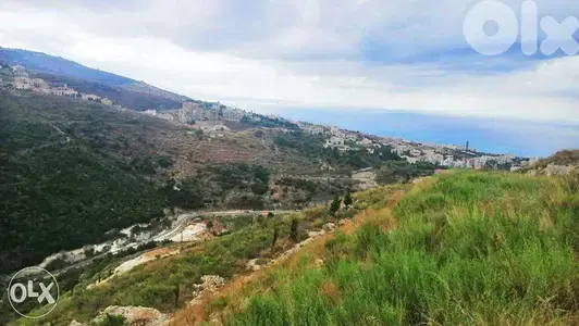 Land | Eddeh| hill facing sea and mountain| أرض للبيع | اده |PLS24801