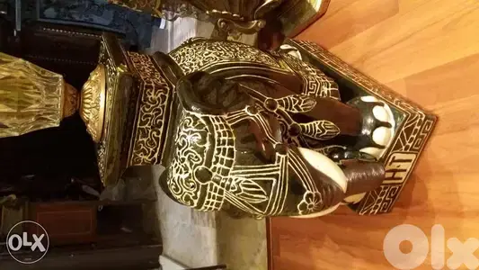 pure ceramic elephant