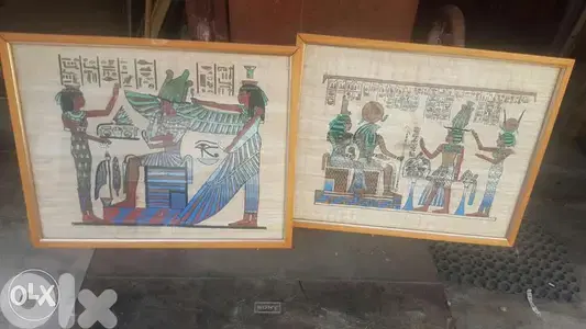 برواز فرعوني ورق بردا