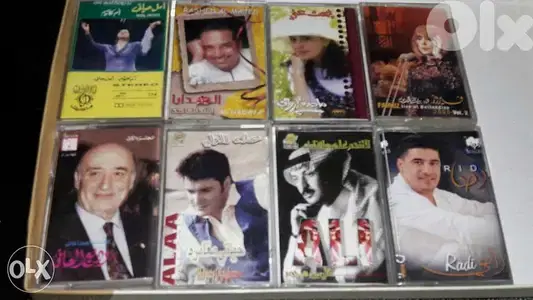 كاسيت كاسيتات عربية اصلية cassettes cassette arabic music