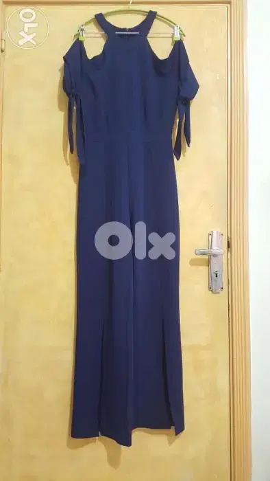 L'OLIVE VERTE Navy Overall jumpsuit size 3 (38 40) اوفرول كحلي