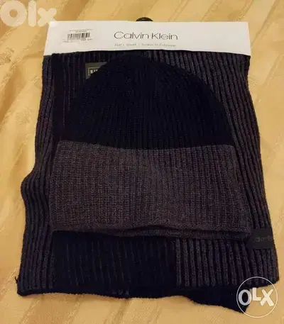 Calvin klein original hat and scarf