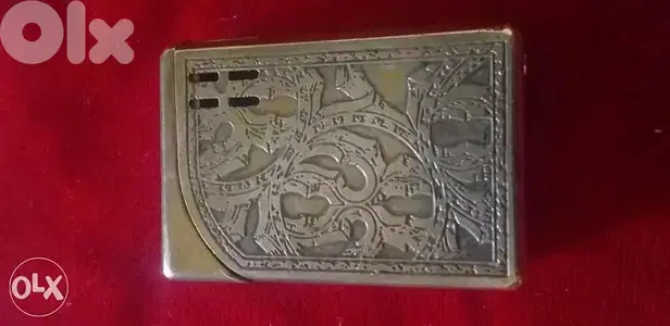 قداحة ملبسة فضة سعرها  15$