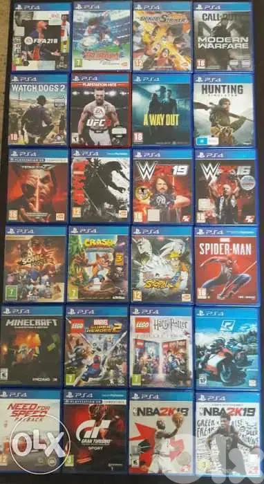 A way out w call of duty modern warfare w giant collection of ps4 game