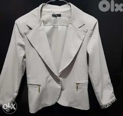 Female beige jacket size 38