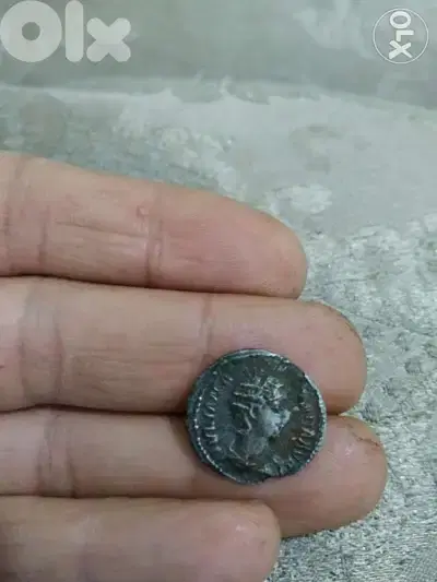 Ancient Silver Coin for Empress Julia Mamaea Denarius year 222 AD