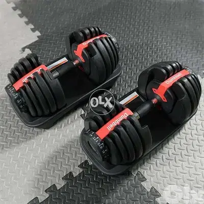 Set 2 pcs Adjustable dumbelles