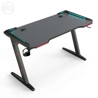 Meetion Z8 Gaming Desk with Led Lights 120cm and 100cm