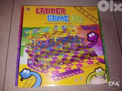 Snakes & ladders 3d board game