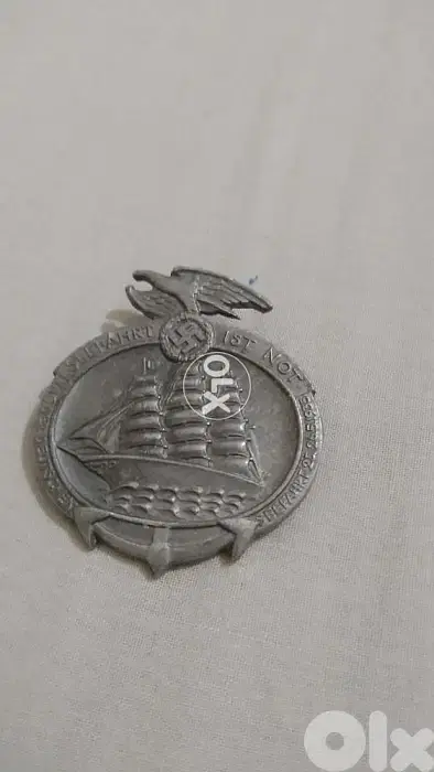 German Nazi Marine Ship Pin in the era of Hitler in World War two