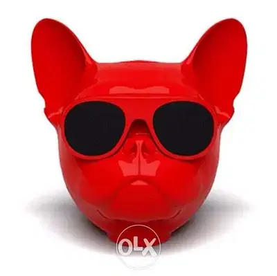 Bulldog head speaker
