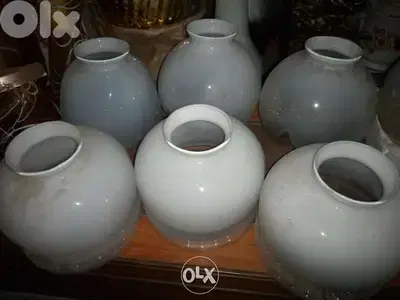زجاجة لمباديرات و ثريات قديمة موديل ال 60
