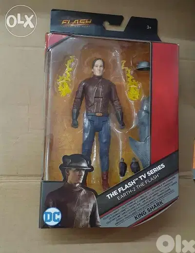 The Flash TV Series plastic figure.