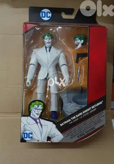The Joker DC Comics plastic figure.